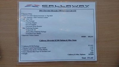 2011 Chevrolet Silverado 1500 LTZ